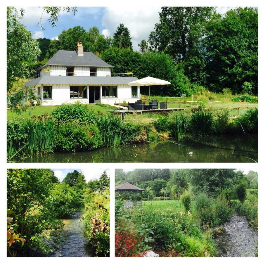 Bed and Breakfast Domaine Le Hetrey Toutainville Esterno foto